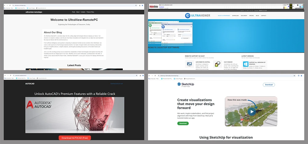 Beware fake AutoCAD, SketchUp sites dropping malware