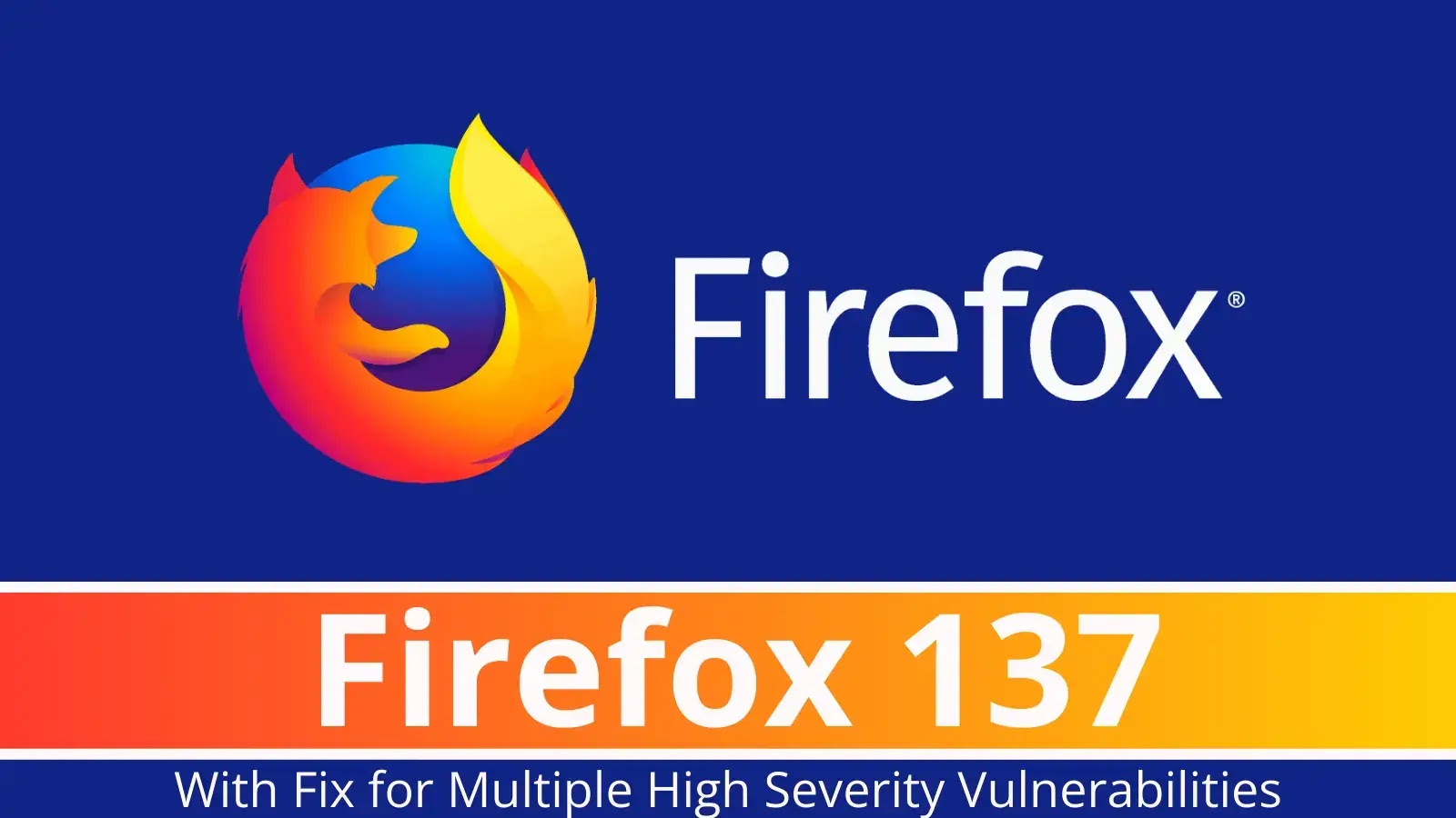 Firefox 137 Launches with Patches for High-Severity Security Flaws