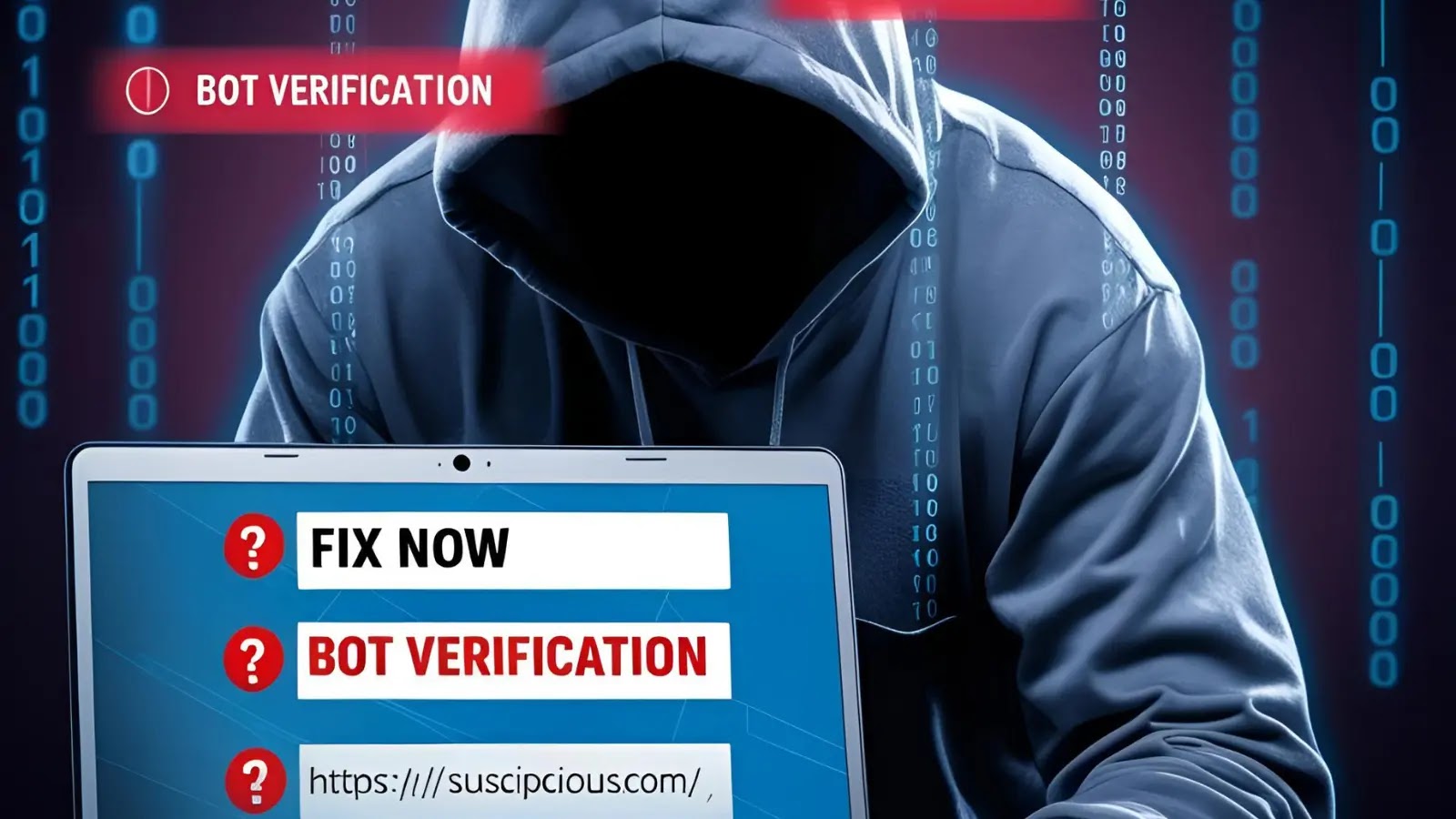 'Fix Now' and 'Bot Verification' Lures Deliver and Execute Malware