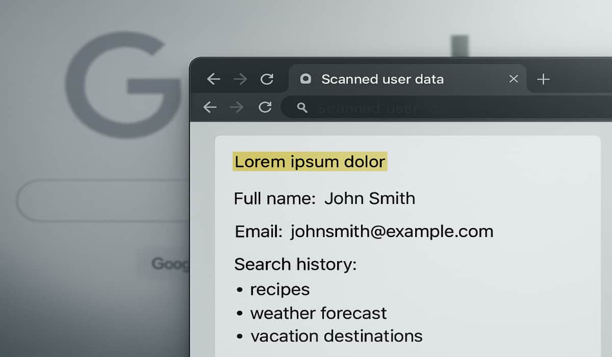Google Eyes User Browsing Data Search in New Patent Filing