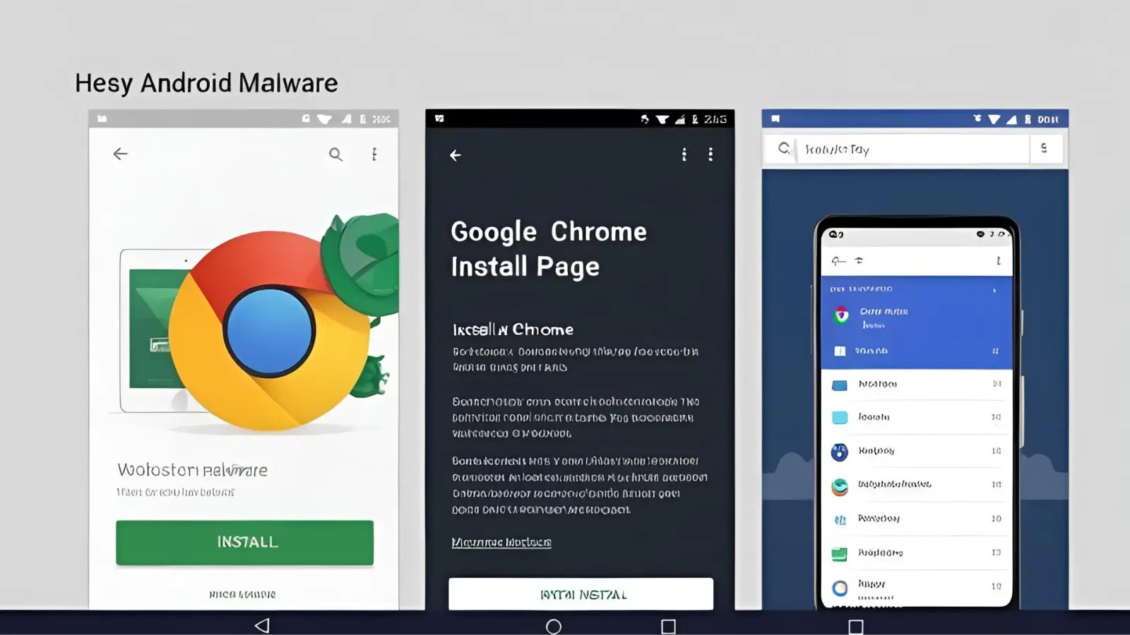 Hackers Imitate Google Chrome Install Page on Google Play to Distribute Android Malware Hackers Imitate Google Chrome Install Page on Google Play to Distribute Android Malware