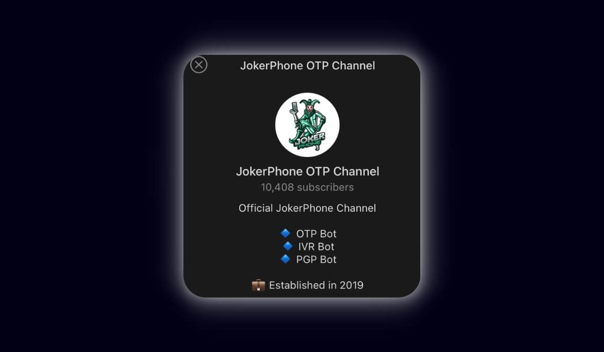 JokerOTP Dismantled After 28,000 Phishing Attacks, 2 Arrested JokerOTP Dismantled After 28,000 Phishing Attacks, 2 Arrested