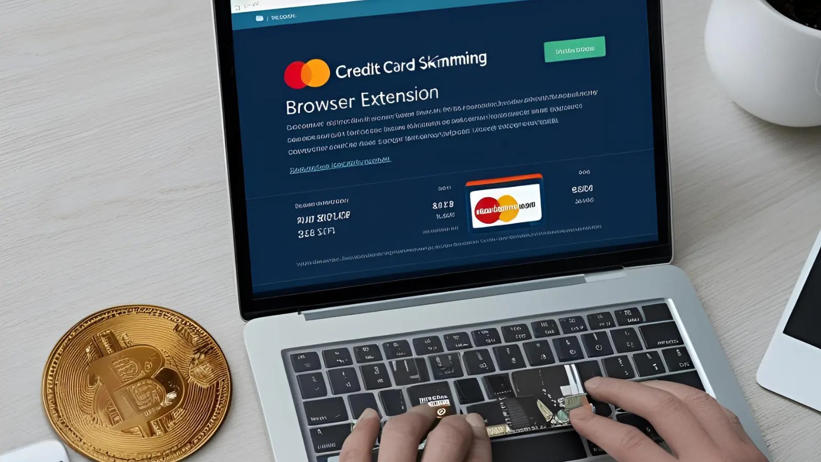 New Credit Card Skimming Campaign Uses Browser Extensions to Steal Financial Data
