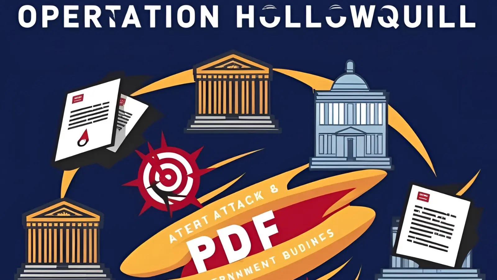 Operation HollowQuill Uses Malicious PDFs to Target Academic and Government Networks