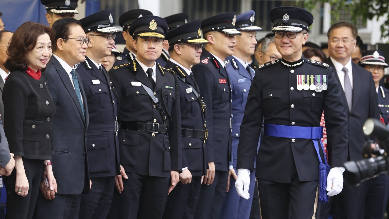 Police chief recalls 36 years on force, expects Hong Kong stability to improve