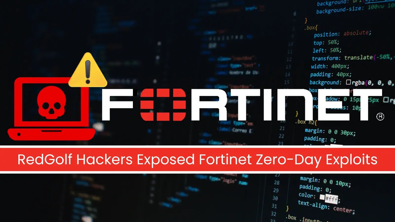 RedGolf Hackers Linked to Fortinet Zero-Day Exploits and Cyber Attack Tools RedGolf Hackers Linked to Fortinet Zero-Day Exploits and Cyber Attack Tools