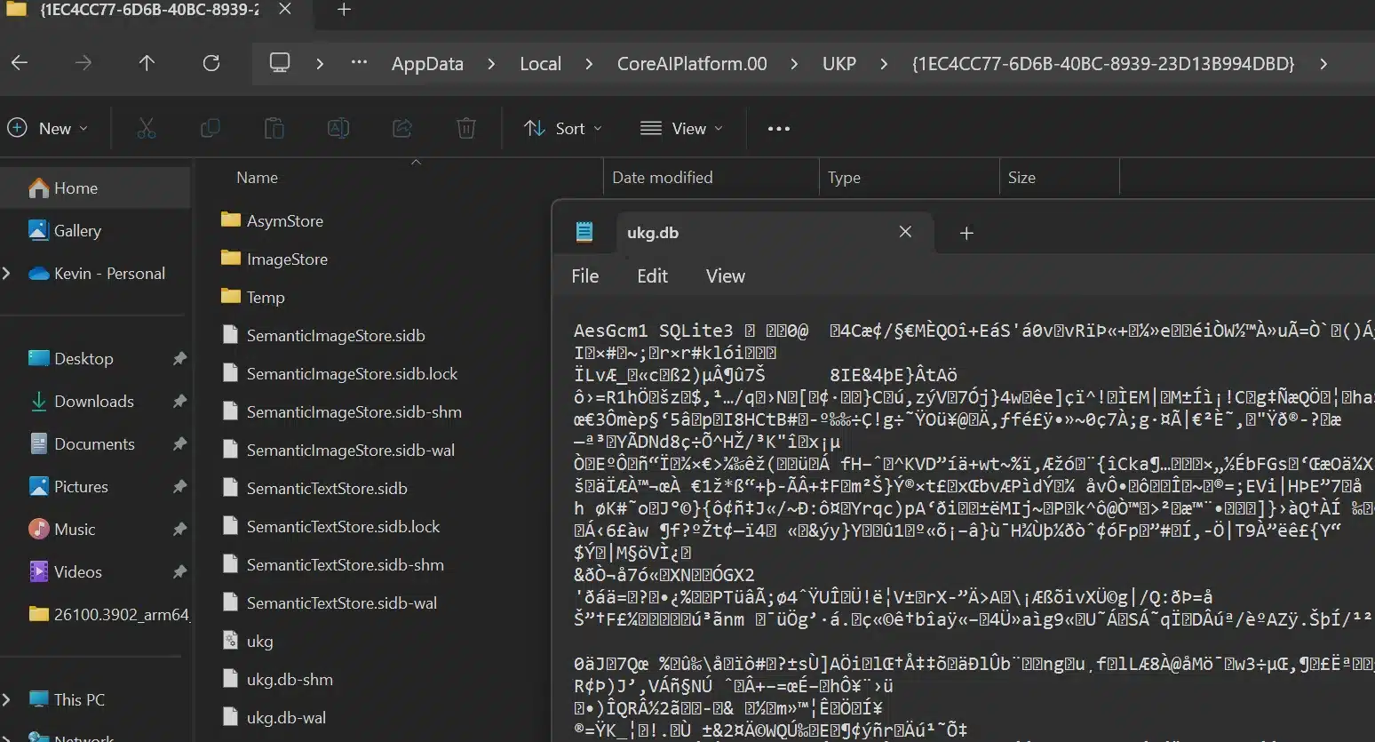Security Improves As Issues Remain Microsoft Recall SQLite database