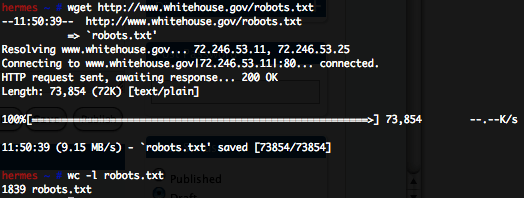 The Whitehouse.gov Website’s Robots.txt File Has 1839 Lines In It The Whitehouse.gov Website’s Robots.txt File Has 1839 Lines In It