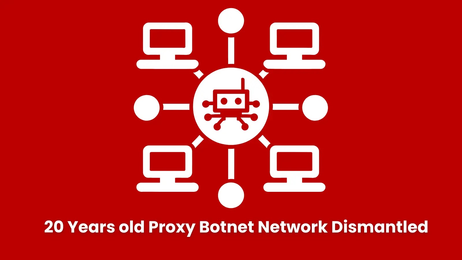 20 Years old Proxy Botnet Network Dismantled That Exploits 1000 Unique Unpatched Devices Weekly