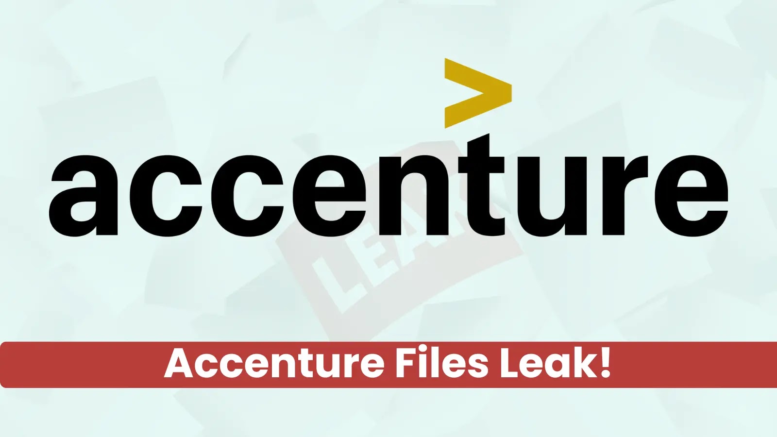 Accenture Files Leak - New Research Reveals Projects Controlling Billions of User Data