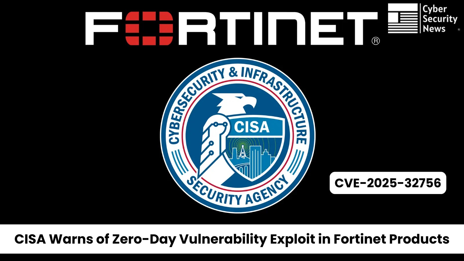 CISA Alerts on Active Exploitation of Zero-Day Vulnerability in Multiple Fortinet Products CISA Alerts on Active Exploitation of Zero-Day Vulnerability in Multiple Fortinet Products