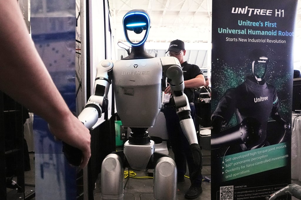 China’s Unitree fixes security flaw that gives hackers remote control of robot dogs A Unitree robot shakes hands with a convention guest at the Robotics Summit & Expo, Wednesday, April 30, 2025, in Boston. (AP Photo/Charles Krupa)