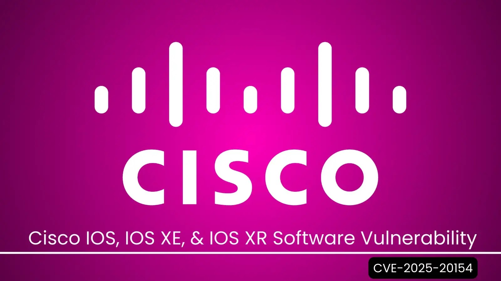 Cisco IOS, XE, and XR Vulnerability Allows Remote Device Reboots
