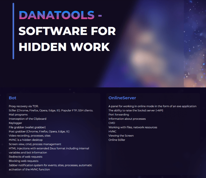 DanaBot Malware Devs Infected Their Own PCs – Krebs on Security