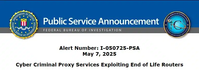 FBI Warns Of TheMoon Malware Exploiting EOL Routers TheMoon malware advisory