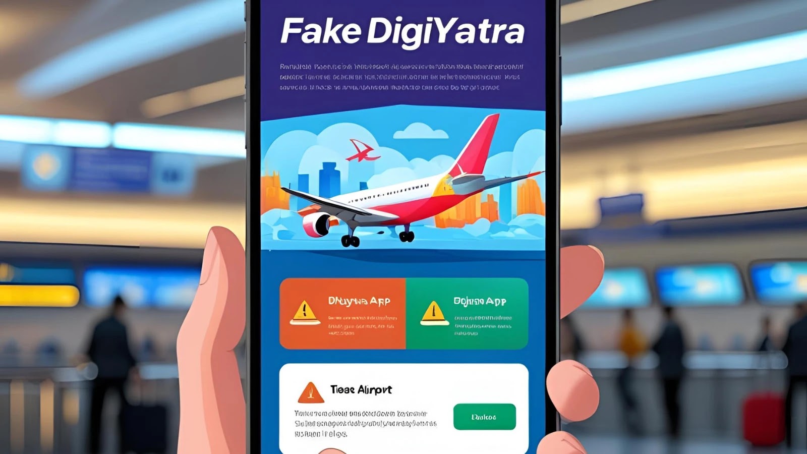 Fake DigiYatra Apps Target Indian Users to Steal Financial Data