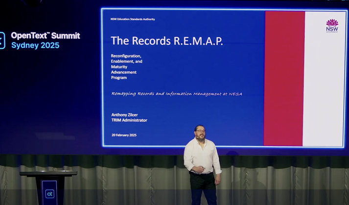 NSW Education Standards Authority embarks on Records REMAP NSW Education Standards Authority embarks on Records REMAP