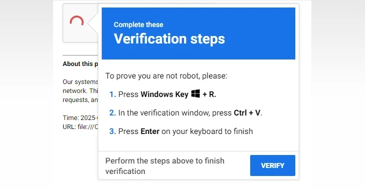 ClickFix CAPTCHA