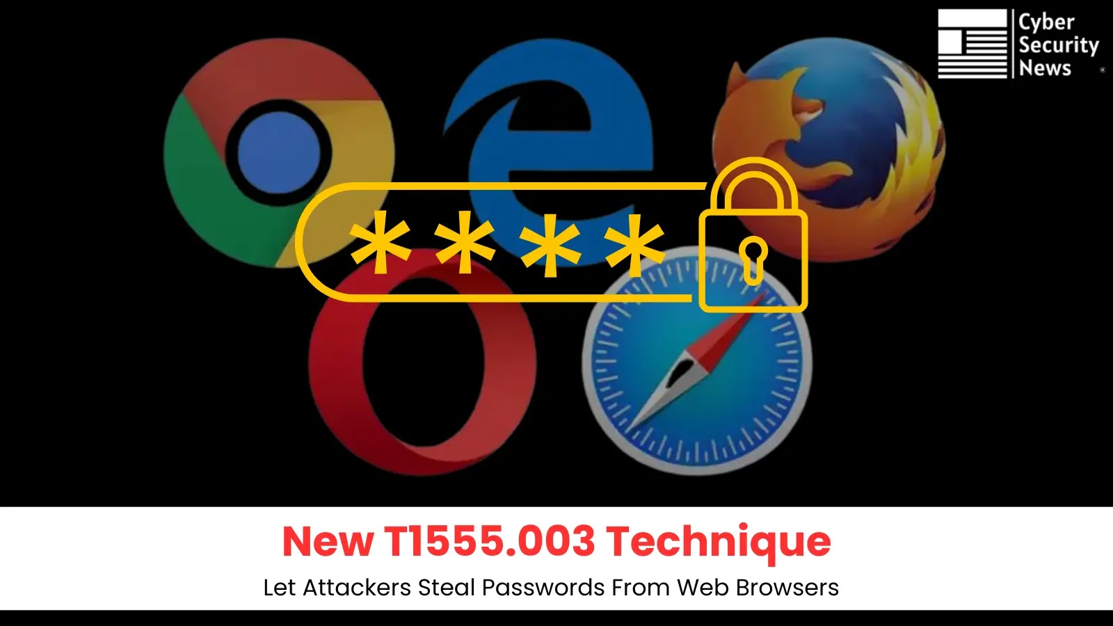 New T1555.003 Technique Let Attackers Steal Passwords From Web Browsers