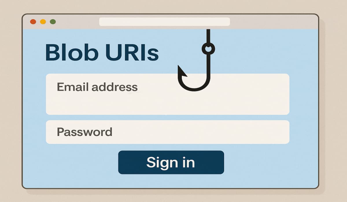 Phishing Attack Uses Blob URIs to Show Fake Login Pages in Your Browser Phishing Attack Uses Blob URIs to Show Fake Login Pages in Your Browser