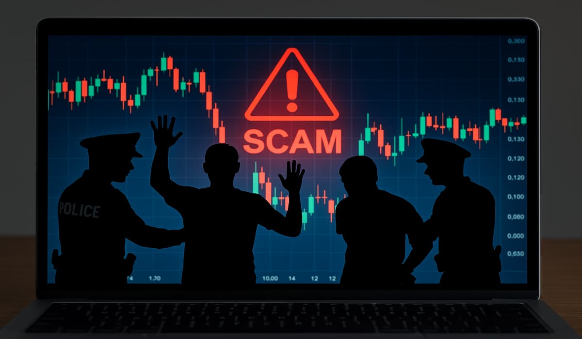 Police Shut Down Fake Trading Platform That Scammed Hundreds Police Shut Down Fake Trading Platform That Scammed Hundreds
