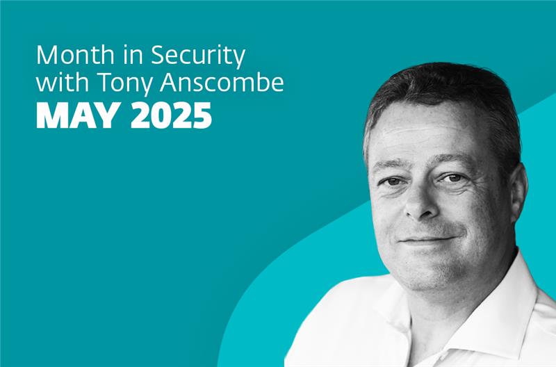 This month in security with Tony Anscombe – May 2025 edition This month in security with Tony Anscombe – May 2025 edition
