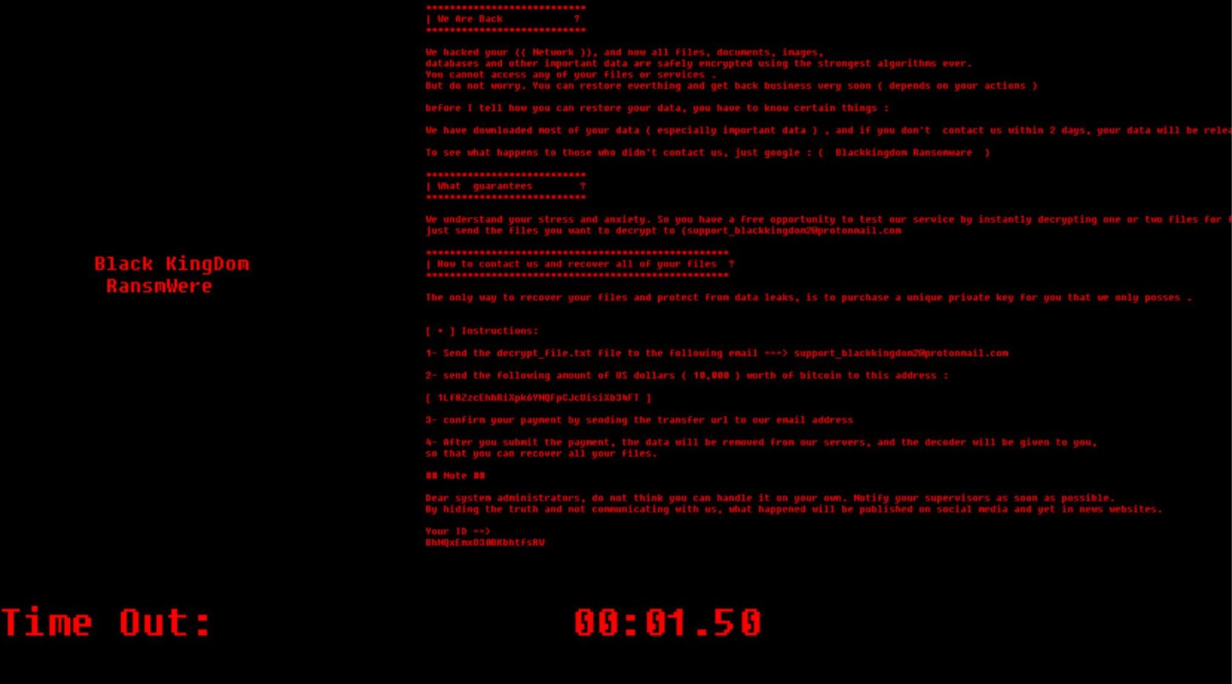 US authorities have indicted Black Kingdom ransomware admin US authorities have indicted Black Kingdom ransomware admin