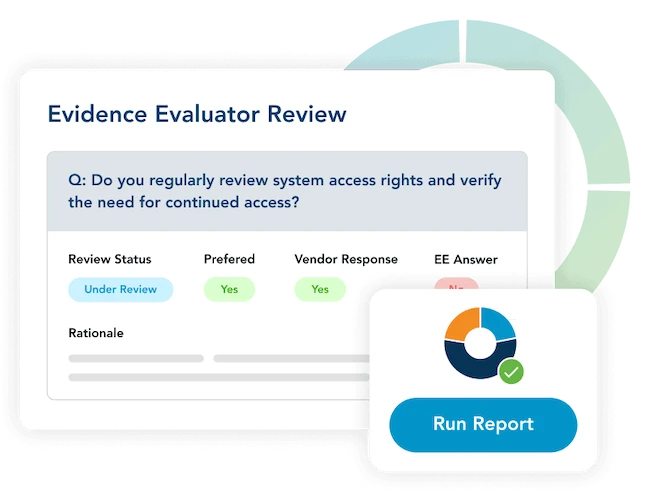 ProcessUnity Evidence Evaluator flags discrepancies in a third-party's controls