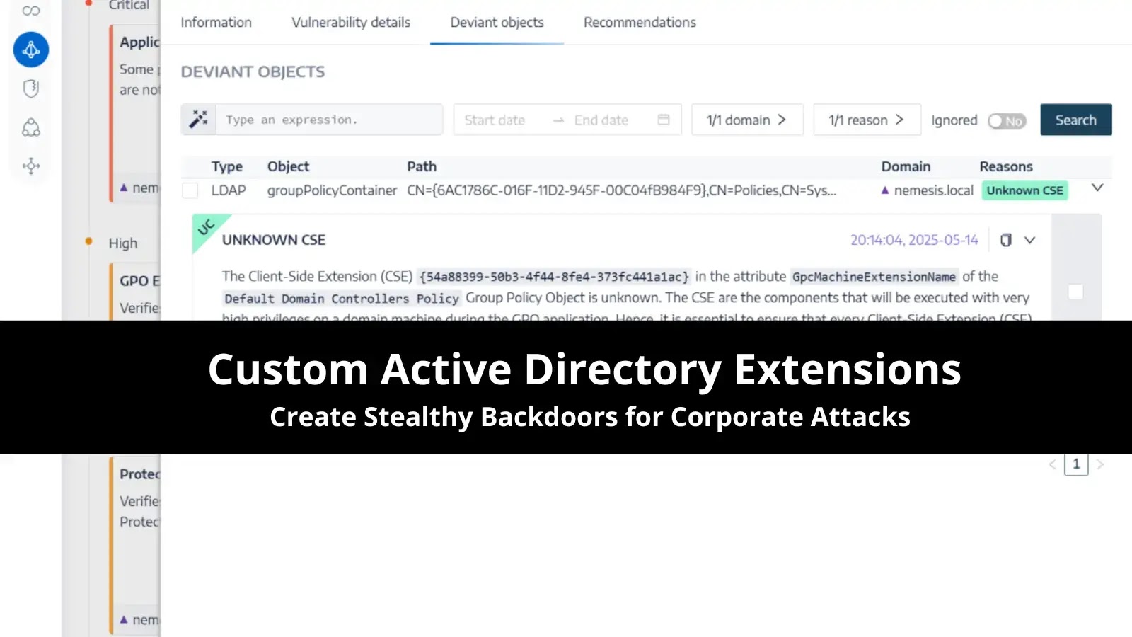 Custom Active Directory Extensions Create Stealthy Backdoors for Corporate Attacks
