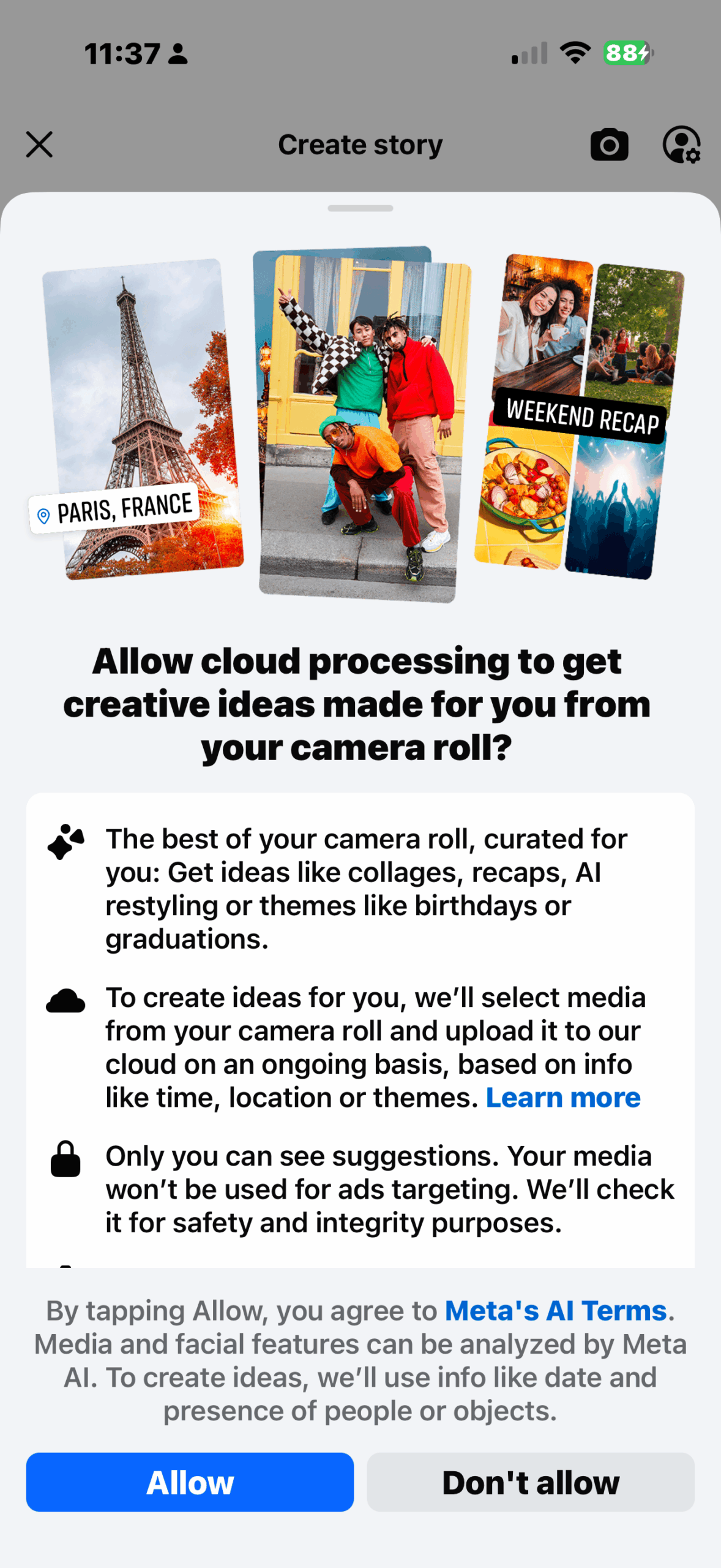 Facebook wants access to your camera roll for AI photo edits Facebook wants access to your camera roll for AI photo edits