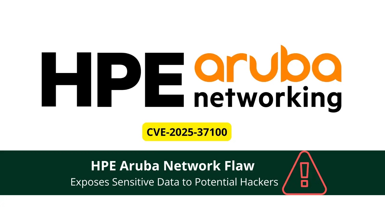 HPE Aruba Network Flaw Exposes Sensitive Data to Potential Hackers