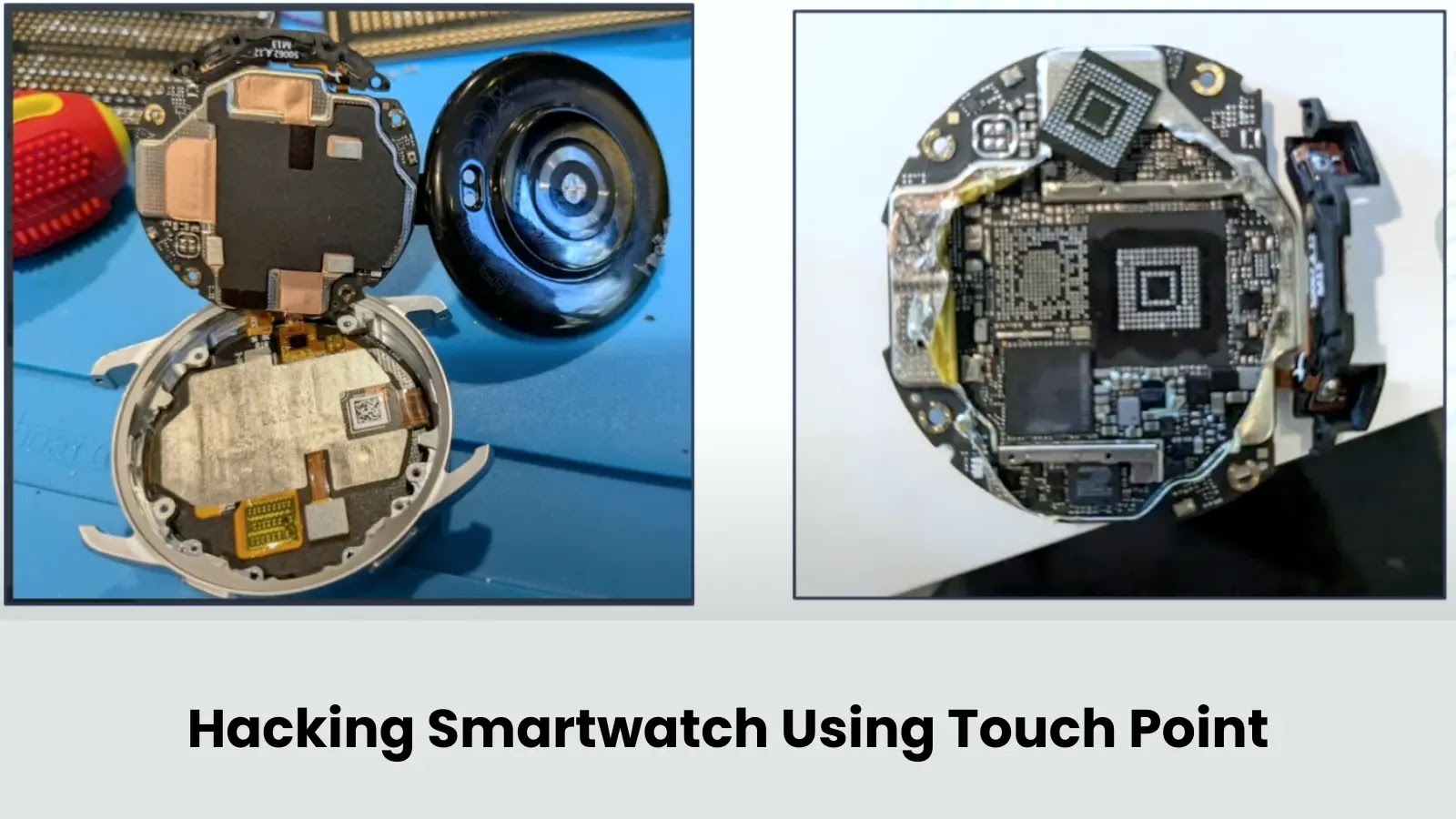 Hacking Xiaomi Smartwatch Using Touch Point to Find Unlock PIN coordinates