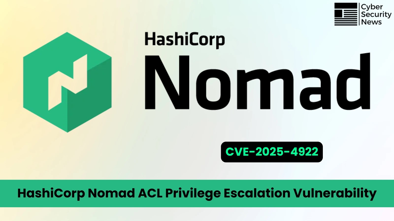 HashiCorp Nomad Vulnerability Allows Privilege Escalation via ACL Policy Lookup Exploit