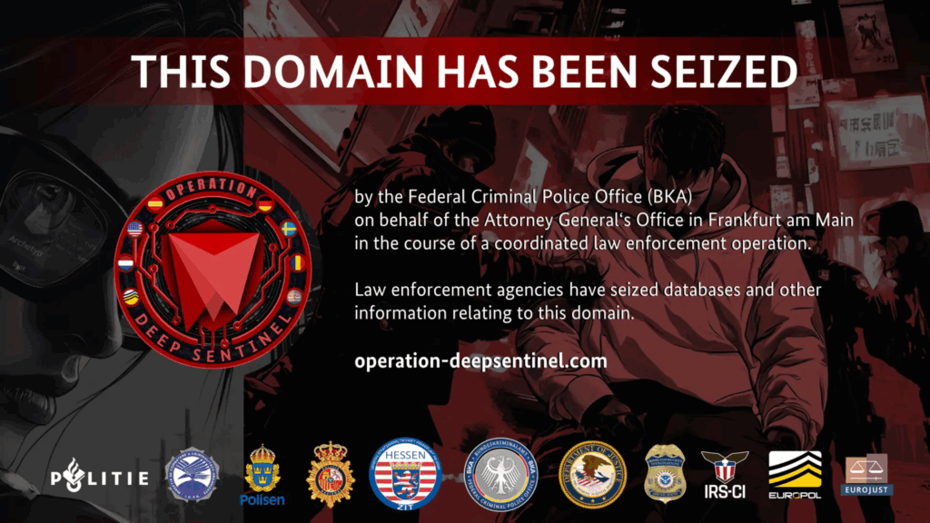 Law enforcement operation shut down dark web drug marketplace Archetyp Market