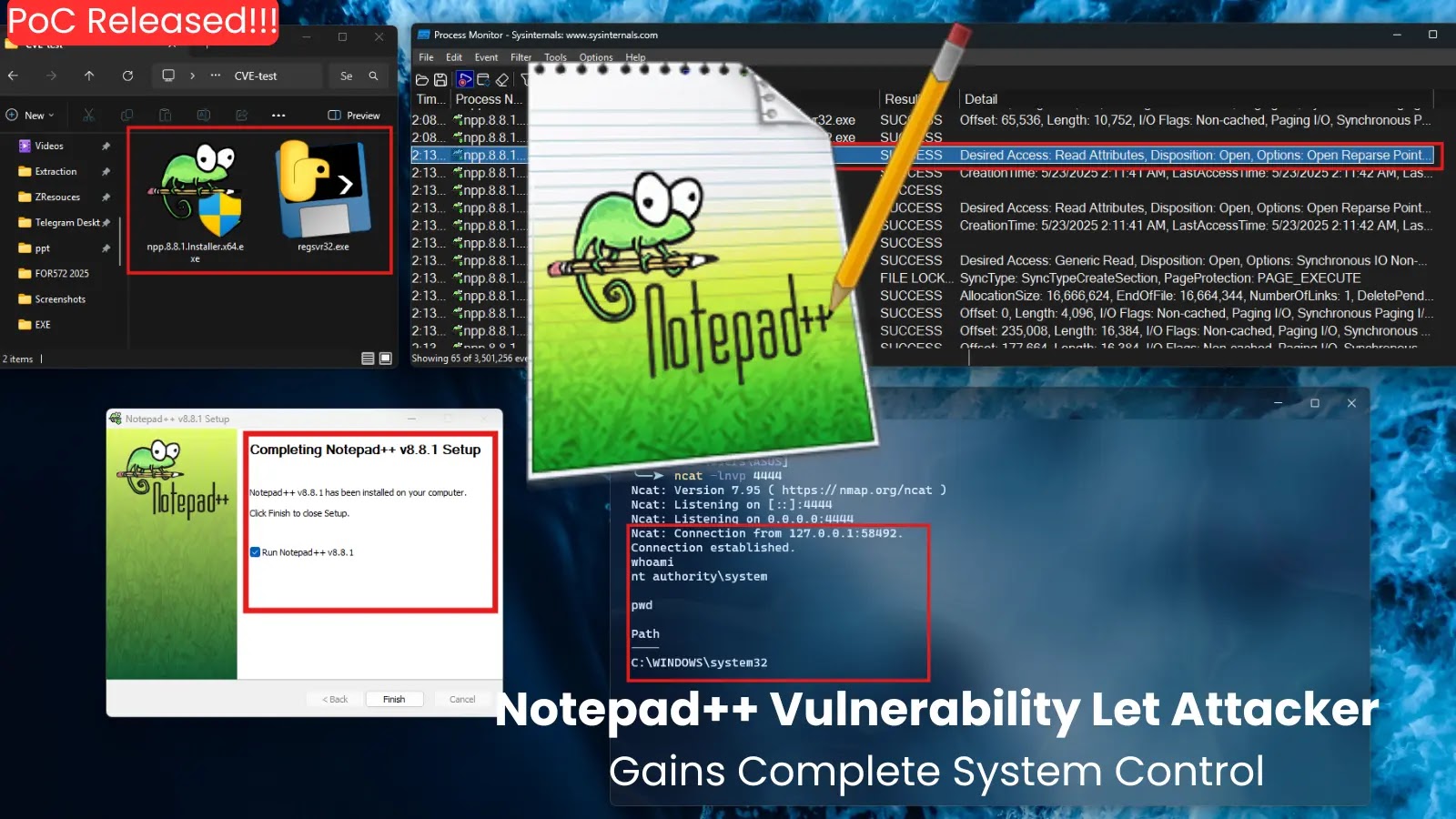 Notepad++ Vulnerability Let Attacker Gains Complete System Control