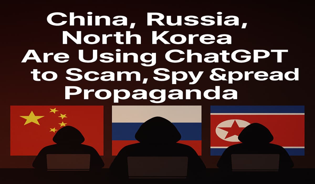 OpenAI Shuts Down 10 Malicious AI Ops Linked to China, Russia, Iran, N. Korea