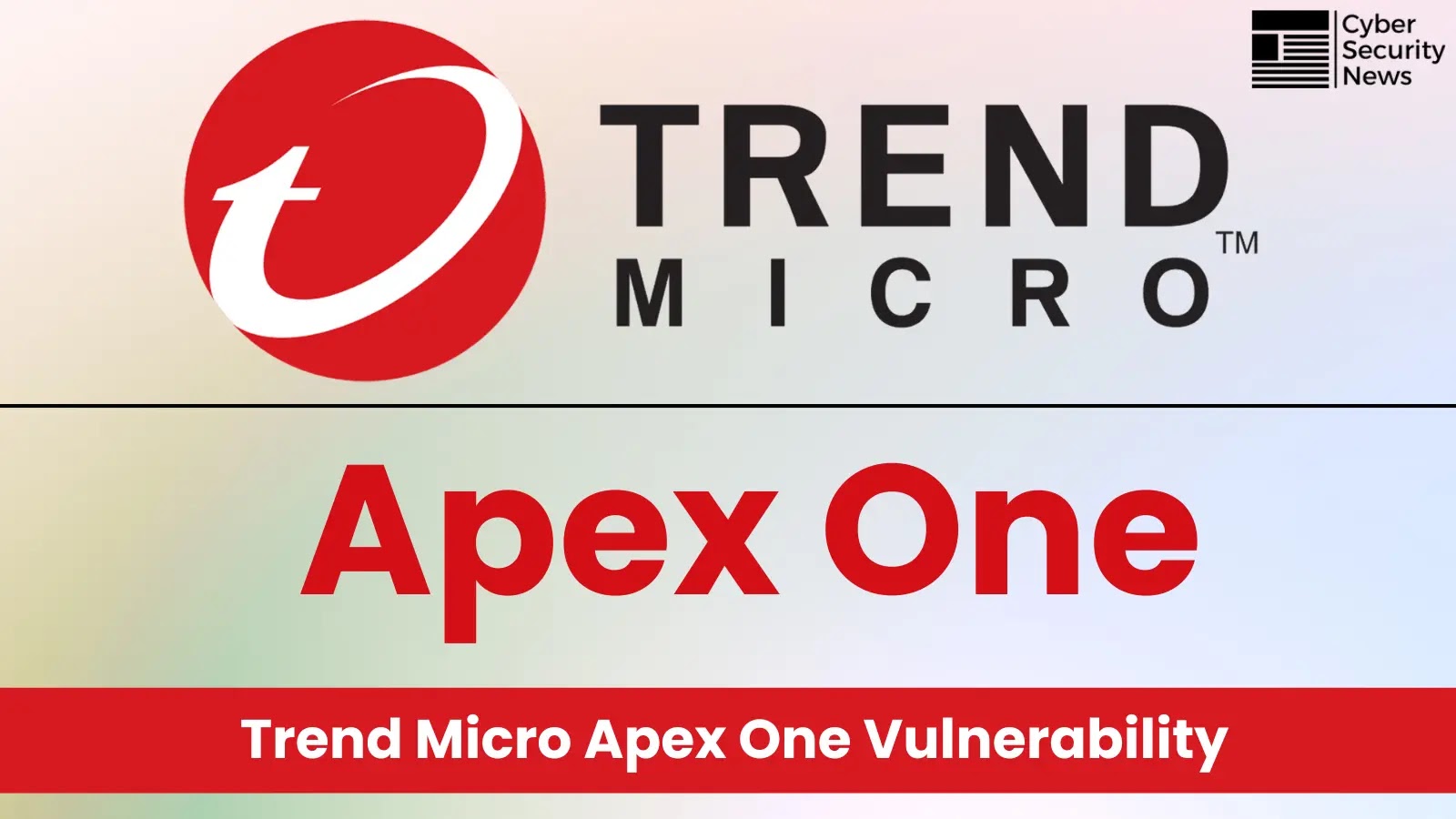 Trend Micro Apex One Vulnerability Allow Attackers to Inject Malicious Code