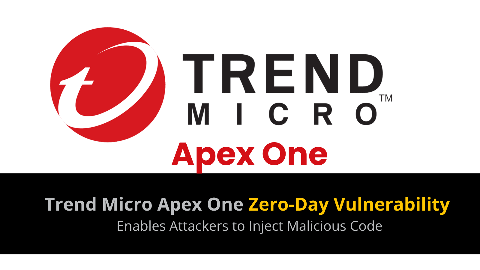 Trend Micro Apex One Zero-Day Vulnerability Enables Attackers to Inject Malicious Code