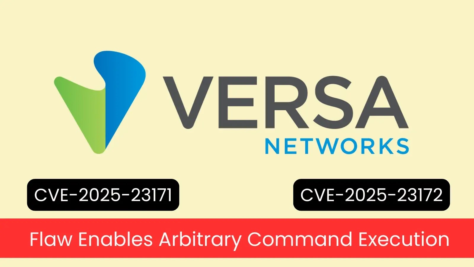 Versa Director Flaws Let Attackers Execute Arbitrary Commands