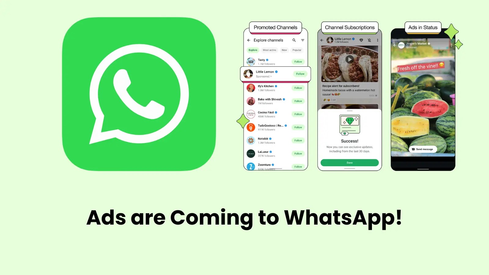 WhatsApp to Show Ads for Users in Status & Updates Tab WhatsApp to Show Ads for Users in Status & Updates Tab