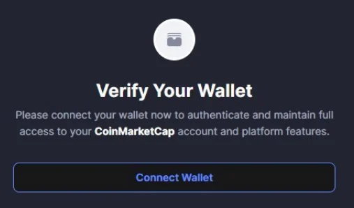 CoinMarketCap, Cointelegraph compromised to serve pop-ups to drain crypto wallets