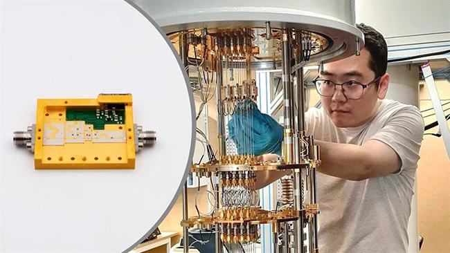 The tiny amplifier that could supercharge quantum computing