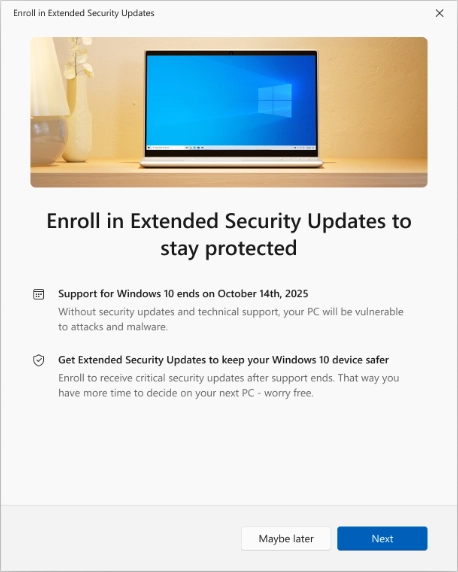 Windows 10: How to get security updates for free until 2026