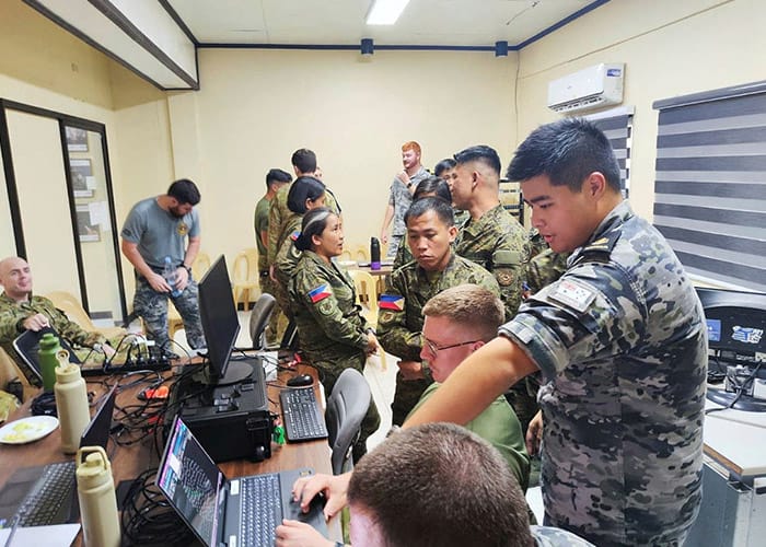 ADF partner with Philippine Army on defensive cyber ADF partner with Philippine Army on defensive cyber