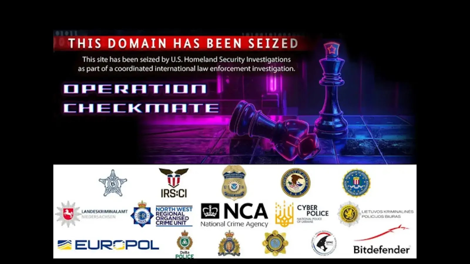 BlackSuit Ransomware Infrastructure Seized by Authorities