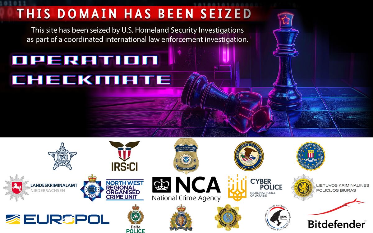 BlackSuit Ransomware’s Dark Web Domains Seized Operation Checkmate: Dark Web Domains of BlackSuit Ransomware Seized