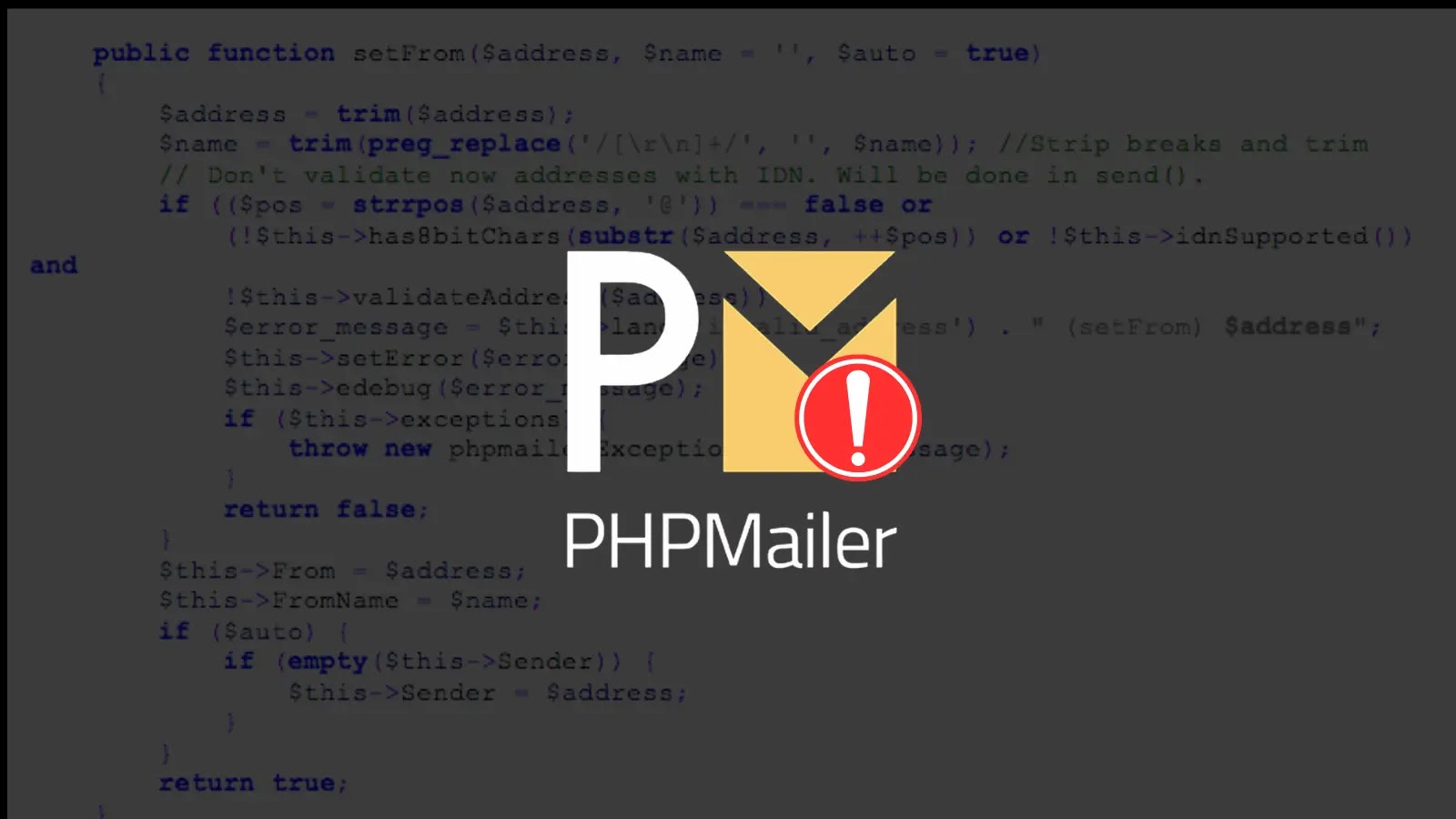 CISA Warns of PHPMailer Command Injection Vulnerability Exploited in Attacks CISA Warns of PHPMailer Command Injection Vulnerability Exploited in Attacks