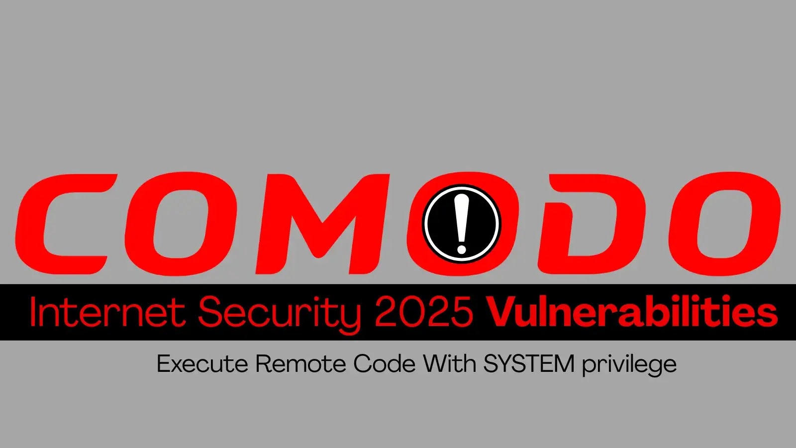 Comodo Internet Security 2025 Flaws Allow Remote Code Execution With SYSTEM Privileges