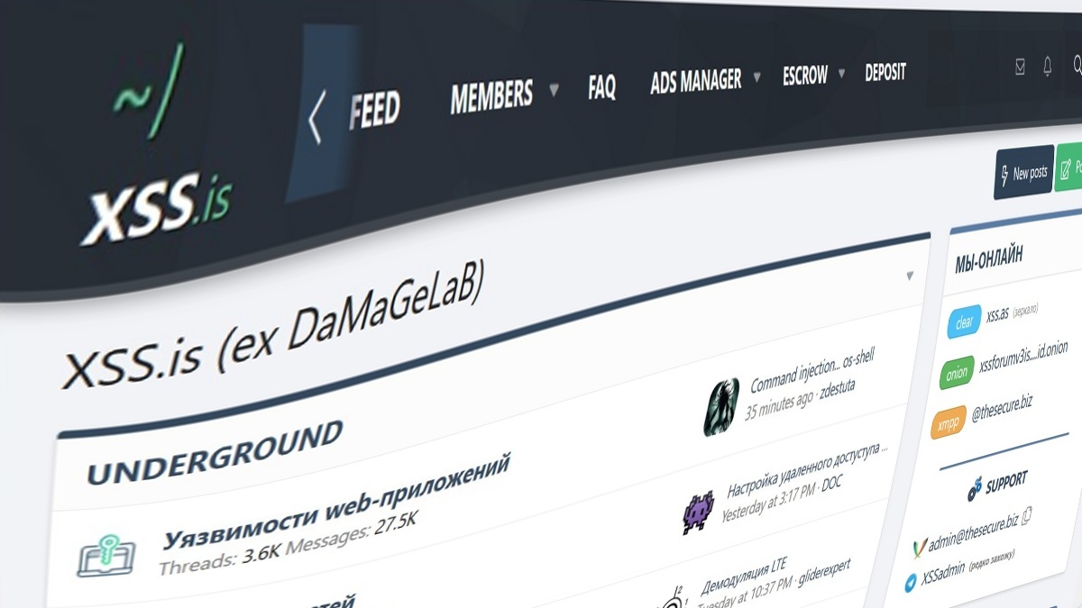 Cybercrime Forum XSS Returns on Mirror and Dark Web Day After Seizure Cybercrime Forum XSS Returns on Mirror and Dark Web 1 Day After Seizure