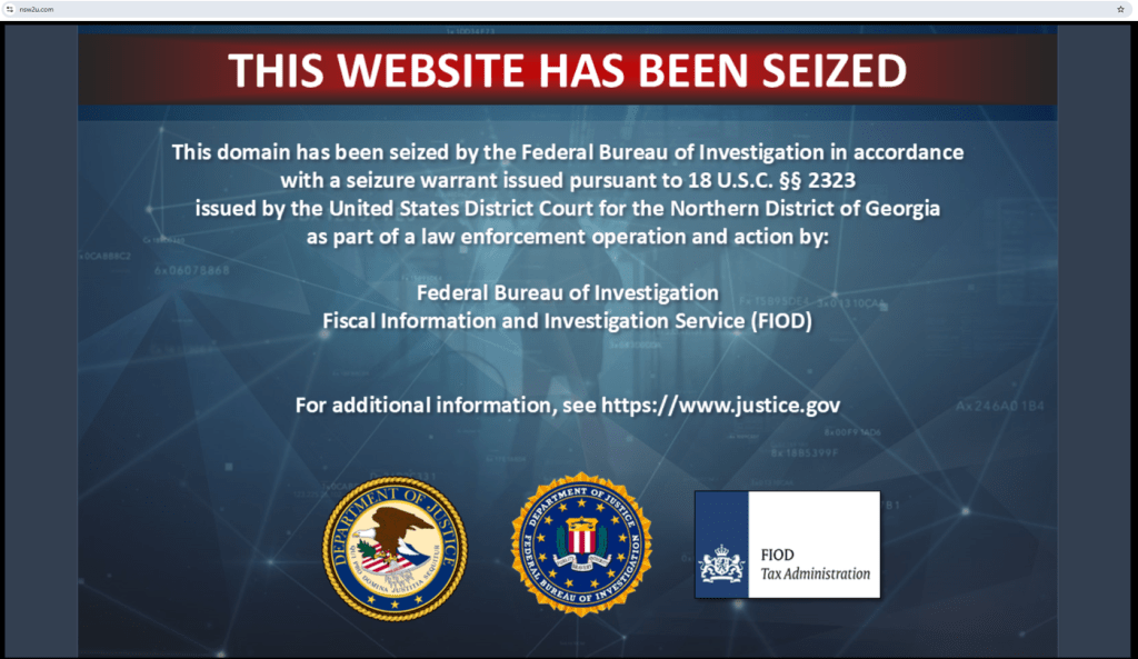 FBI Shut Down Popular Video Games Websites